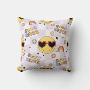 Good Vibes Only Throw Pillow