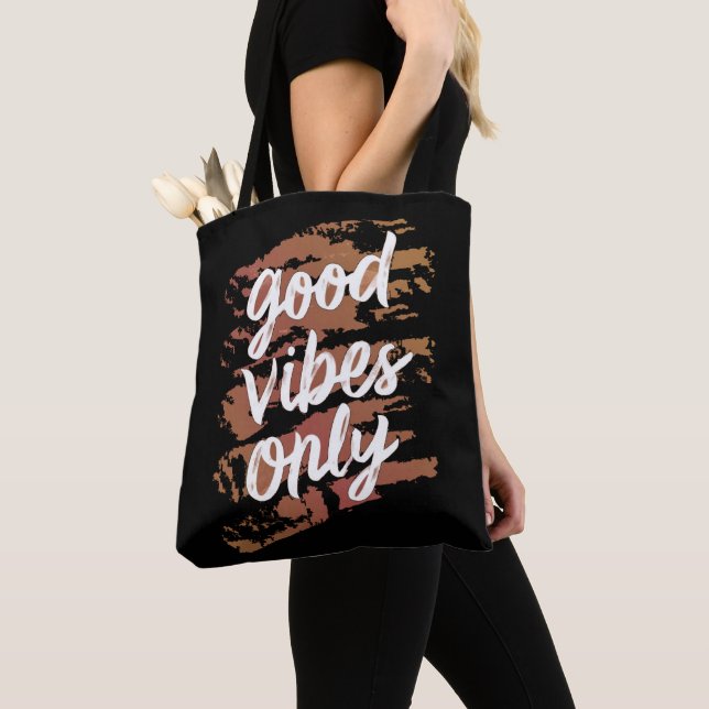 good vibes only tote bag (Close Up)