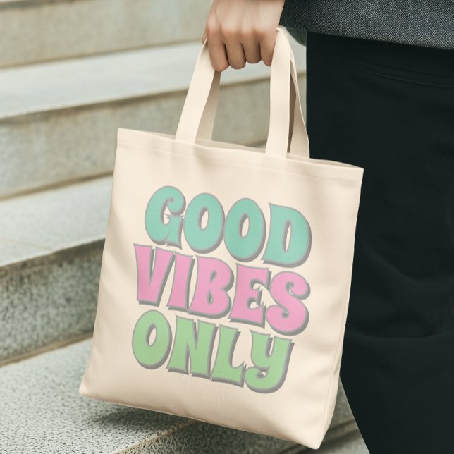 Good Vibes Only Tote Bag (Creator Uploaded)