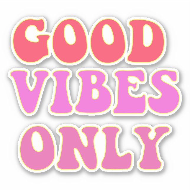 Good Vibes Only - VSCO Girls Contour (Front)