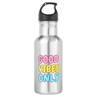 Good Vibes Only Water Bottle