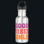 Good Vibes Only Water Bottle - Motivational Hydrat<br><div class="desc">Good Vibes Only Water Bottle - Motivational Hydration Tracker for Positive Energy & Daily Wellness ✨ SPREAD POSITIVE ENERGY WITH EVERY SIP ✨ Transform your daily hydration into a powerful mindset ritual with this "Good Vibes Only" motivational water bottle. More than just a drink container – it's your daily reminder...</div>