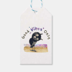 Good Vibes Only with Curious Owl Gift Tags