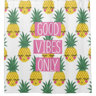 Good Vibes Pineapples Summer Pattern
