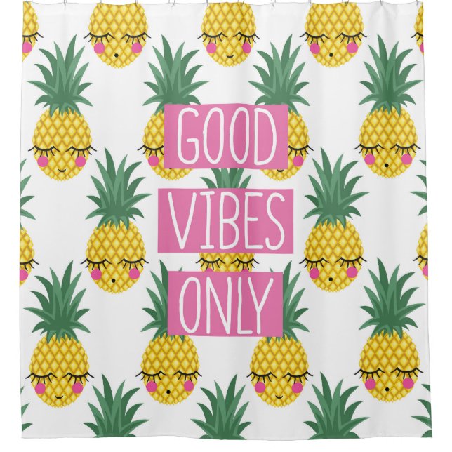 Good Vibes Pineapples Summer Pattern (Front)