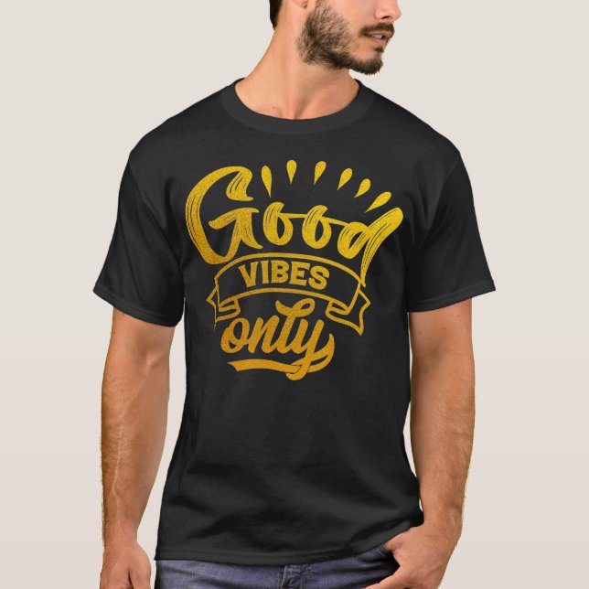 Good Vibes, Rasta Reggae Jamaica  T-Shirt (Front)