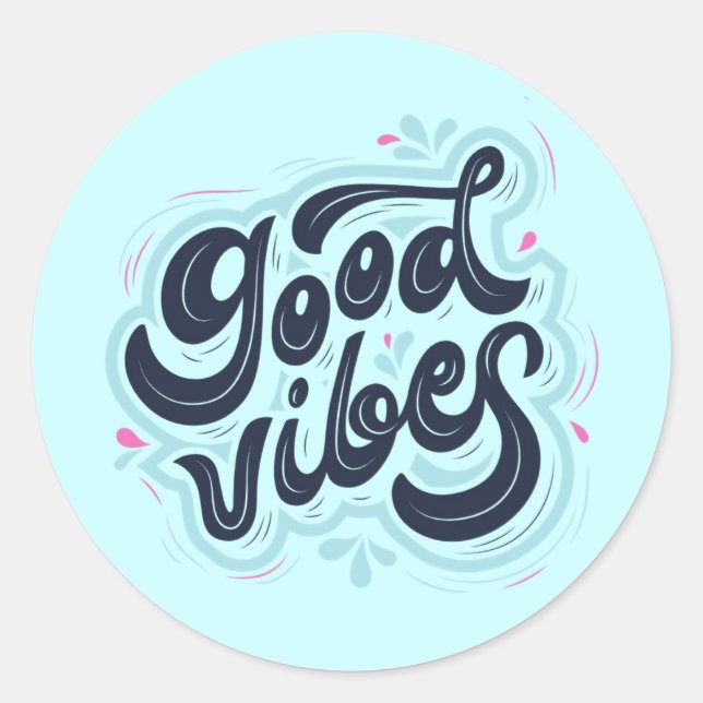 Good Vibes Sticker (Devant)