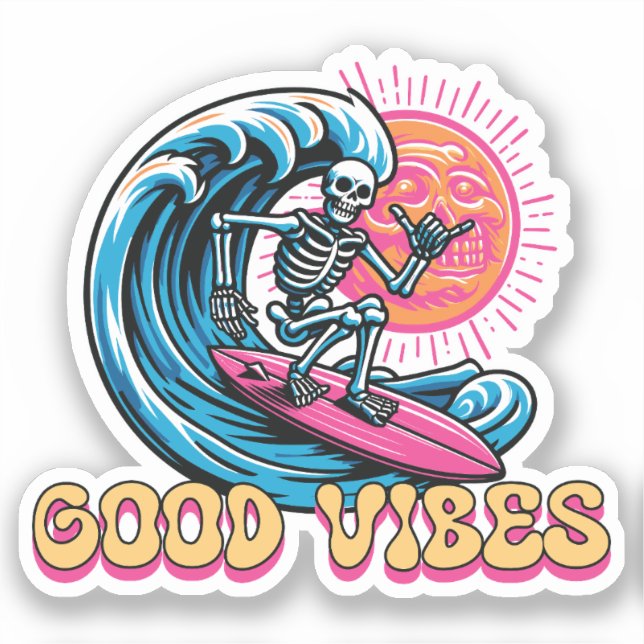 Good Vibes - Surfing - Summer Vibes (Front)