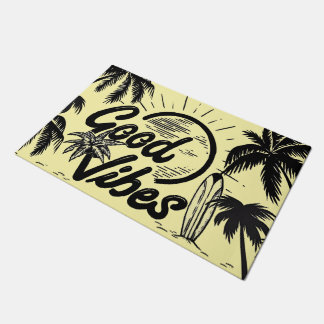 "GOOD Vibes" Tapis Extérieur-Intérieur