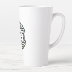 Good Vibes Tight Lines Funny Fishing Outdoor Desig Latte Mug