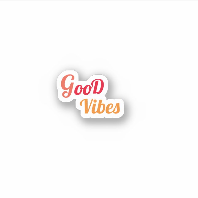 Good Vibes trendy aesthetic (Front)