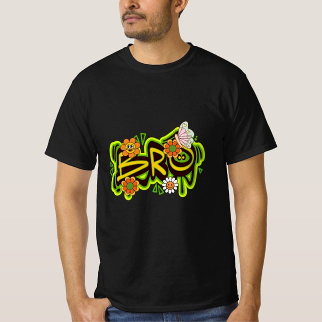 Good Vibes Typography T-Shirt (Front)