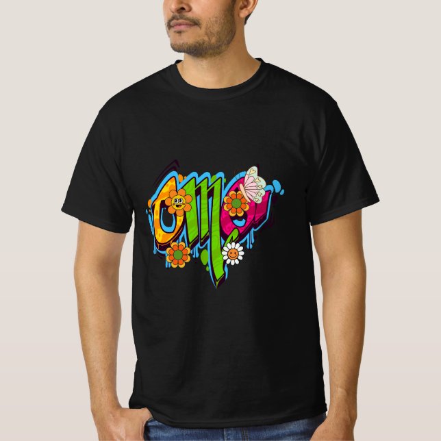 Good Vibes Typography T-Shirt (Front)