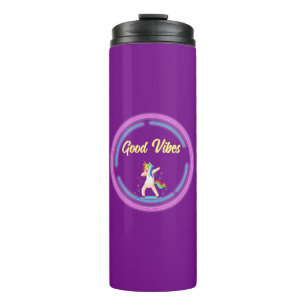 Good Vibes Unicorn Thermal Tumbler