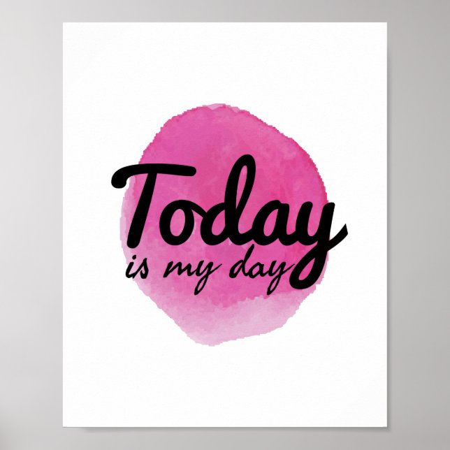 good vibes words for self love and self care poster (Front)