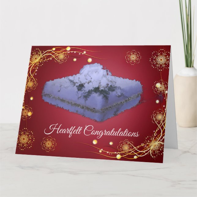 Good wish wedding greeting card (Front)