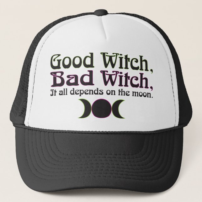 "Good Witch, Bad Witch..." Caps (Front)
