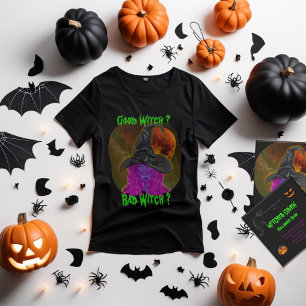 Good Witch Bad Witch Halloween Party T-Shirt