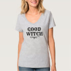 Good Witch Black and White Womens Halloween