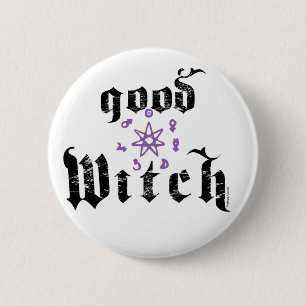 Good Witch Button