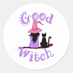 Good Witch Classic Round Sticker