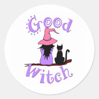 Good Witch Classic Round Sticker