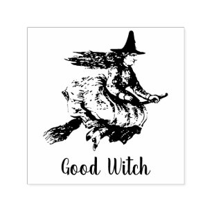 Good Witch Custom Name Self-inking Stamp
