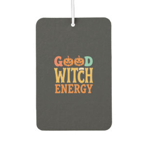 Good Witch Energy Halloween Pumpkin Design_1 Air Freshener