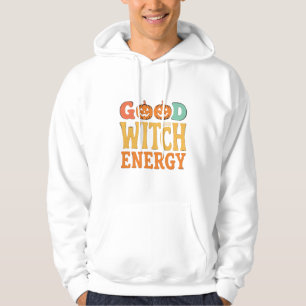 Good Witch Energy Halloween Pumpkin Design_1 Hoodie