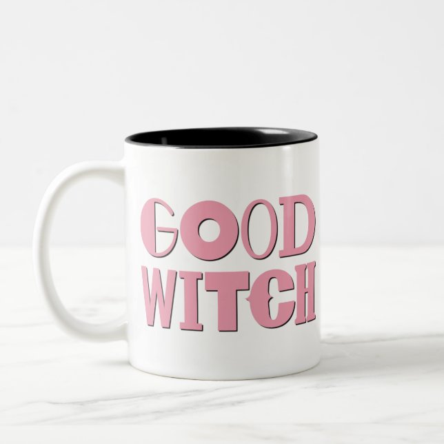 GOOD WITCH Two-Tone COFFEE MUG (Left)