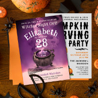 Good Witches Night Out Chic Potion Cauldron Party