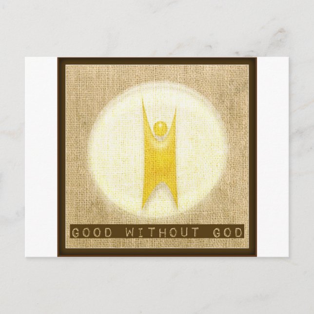 Good Without God Postcard (Front)