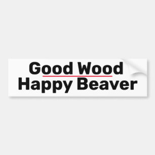 Good Wood Bumper Sticker