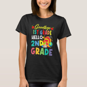 Goodbye 1st Grade Hello 2nd Grade School's Out For T-Shirt