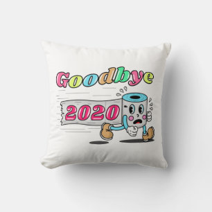 Goodbye 2020 - It’s finally over Throw Pillow