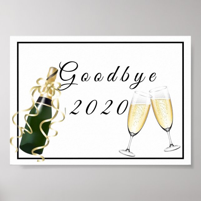 Goodbye 2020 Poster (Front)