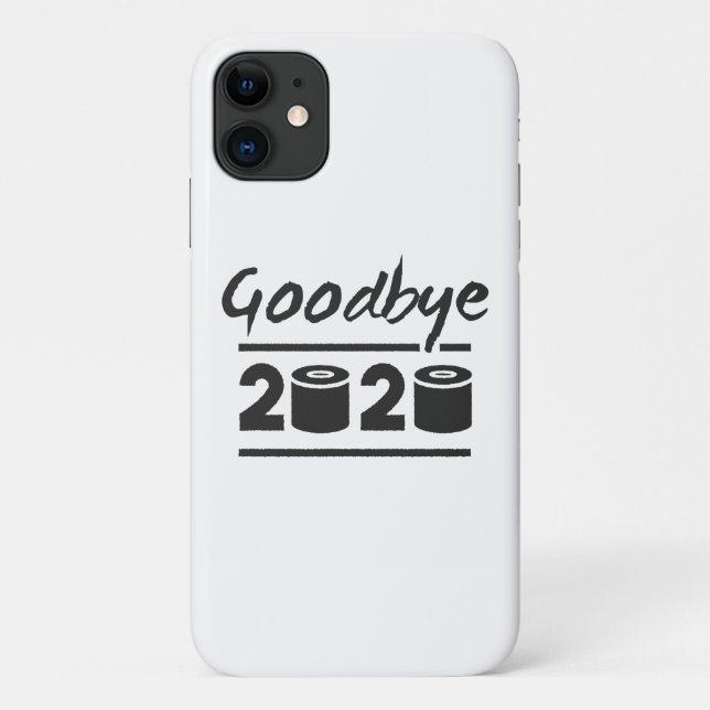 Goodbye 2020 Toilet paper – it’s finally over Case-Mate iPhone Case (Back)