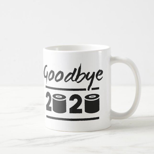 Goodbye 2020 Toilet paper – it’s finally over Coffee Mug (Right)