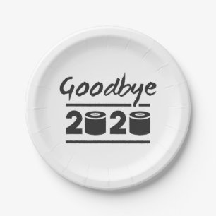 Goodbye 2020 Toilet paper – it’s finally over Plate