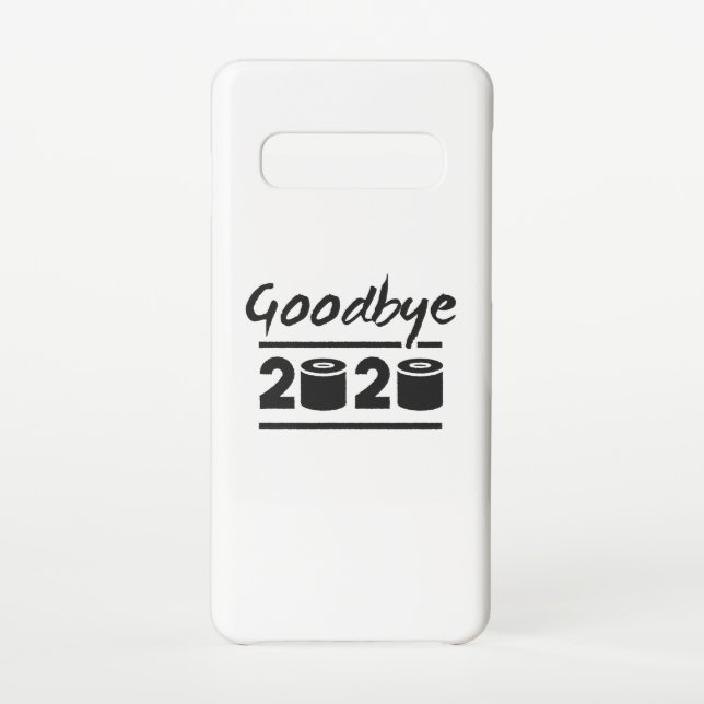 Goodbye 2020 Toilet paper – it’s finally over Samsung Galaxy Case (Back)