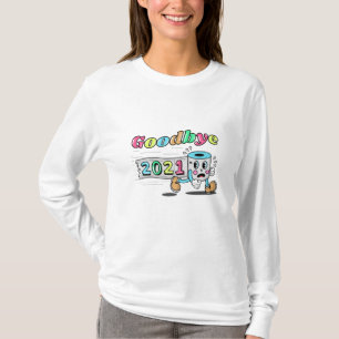Goodbye 2021 Toilet paper roll T-Shirt