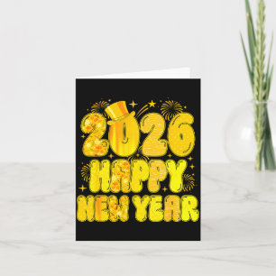 Goodbye 2025 Happy New Year 2026 Women Girl Kids Card