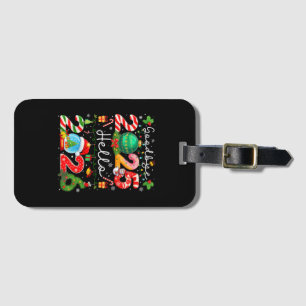 Goodbye 2025 Hello 2026 Happy New Year Christmas P Luggage Tag