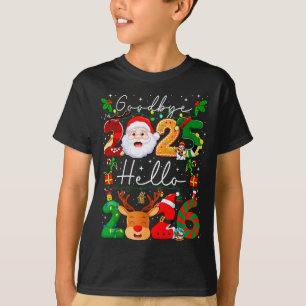 Goodbye 2025 Hello 2026 Happy New Year's Eve Chris T-Shirt