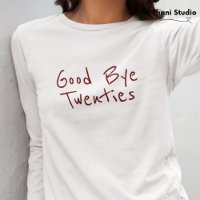 Goodbye 20s Feminine Minimalist Modern Typography
