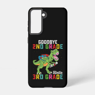 Goodbye 2nd Grade Hello 3rd Grade T Rex Dinosaur Samsung Galaxy Case