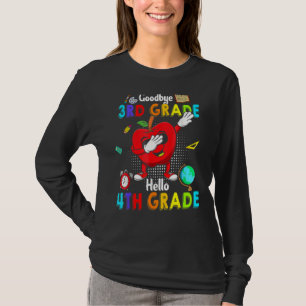 Goodbye 3rd Grade Hello 4th Grade Cute Dabbing App T-Shirt