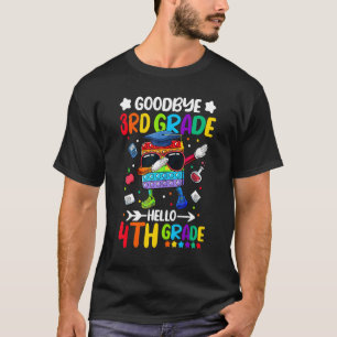 Goodbye 3rd Grade Hello 4th Grade Graduation Poppi T-Shirt