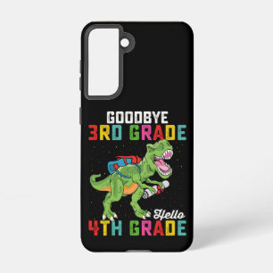 Goodbye 3rd Grade Hello 4th Grade T Rex Dinosaur Samsung Galaxy Case