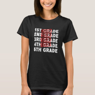 Goodbye 4th Grade Graduation Hello 5th Grade Last T-Shirt
